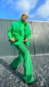 لباس سبز مردانه