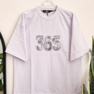 تیشرت سفید 365 کد 1968